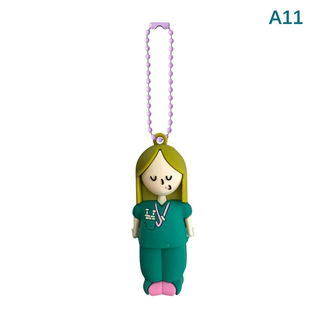 /KQM/Ampoule Bottle Opener Keychain Syringe-Shaped Cutter Nurse Doctor Aid Medication Vial Breaker Tool