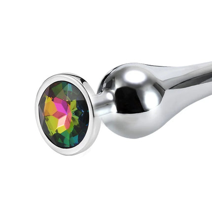 Mini Sexy Metal Wear Outside Stainless Steel Anal Plug Dilator Adult Couple Masturbator Alternative Butt Plug For Men Women Gay