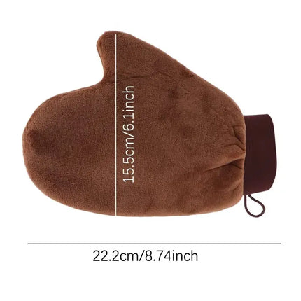 1Pcs  Finger Glove  Tanning Gloves Cream Lotion Mousse Body Cleaning Glove Self Tanner Reusable Body Self Tan Glove Applicator