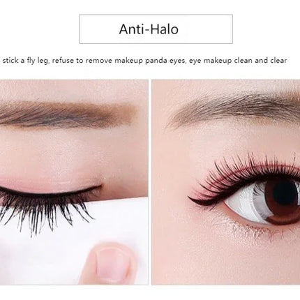 BOB Stunning Long Mascara Waterproof Curl Thick Curve Brush Head Not Dizzy Makeup Not Easy to Take Off Makeup
