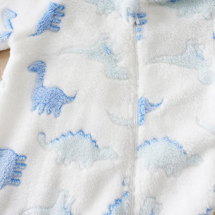 Autumn dinosaur New Style Casual  Cartoon Soft Clothes Toddler Jumpsuit Toddler Jumpsuit Costume Romper Onesie Print Clothes boy