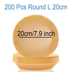 200 Pcs Round L7.9in