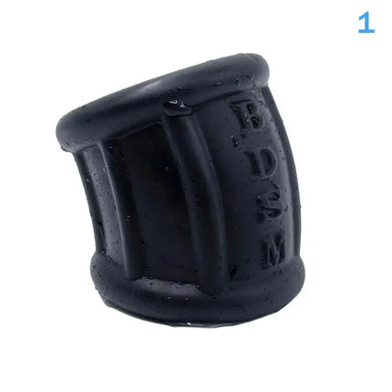 Men Ball Stretcher Ring Silicone Stretchy Time Delay Enhancer Comfort Fit Sensual Bedroom Moments