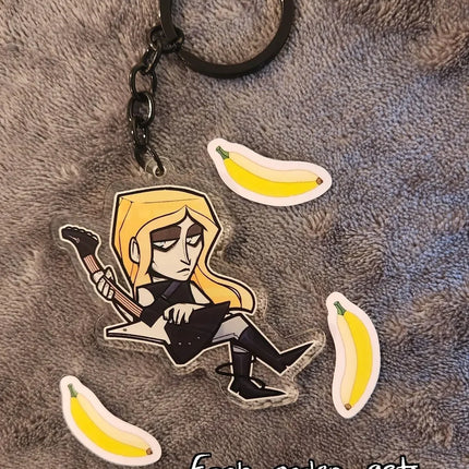 Metalocalypse Dethklok Acrylic Keycharm Officially Licensed Anime Keychain Collectible Accessory
