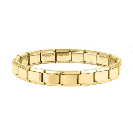 2025 New Men and Women Starry Colors 18 Pieces Italian Charm Fit 9mm Stainless Steel Modular Bracelet Wholesale Jewelry