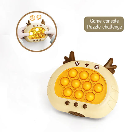 3 Colors Push Game Pop Electronic Super Bubble Pop Game Light Push Up Antistress Fidget Toys Kid Adult Christmas Birthday Gift