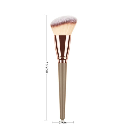 1Pcs Professional Cosmetics Make Up Tool Double-Head Multifunctional Shadow Highlight Blush Eyebrow Eyelash Beauty Brush