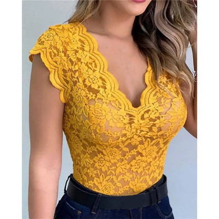 New Tanks For Women Summer Women Lace Sexy Camisole V Neck Tank Top Underwear Vest Candy Color Bralette Female Lace Underwear