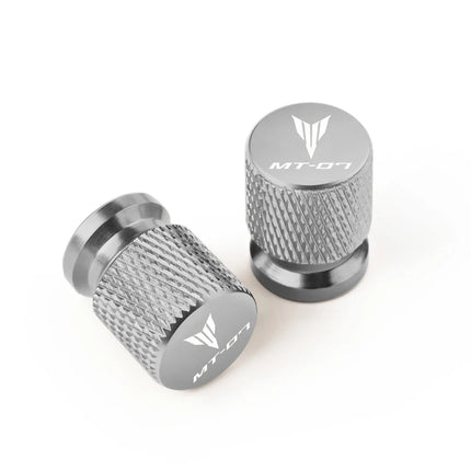 2PCS For YAMAHA MT-07 MT07 mt 07 all year 2017 2018 2019-2025 Motorcycle CNC Wheel Tire Valve Air Port stem caps Accessories