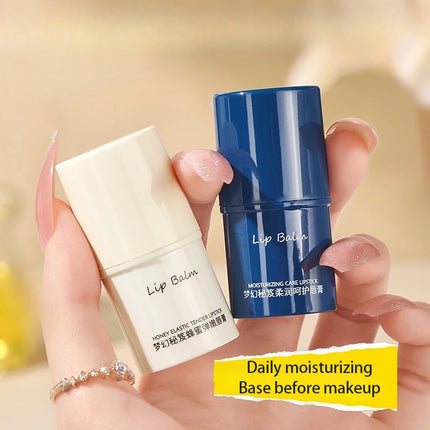 Anti Dry Moisturizing Lip Balm Long Lasting Nourishing Jelly Base Clear Lipstick Women Winter Lip Care Smoothens LipLines Makeup