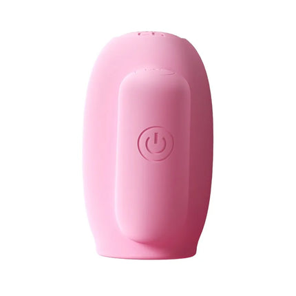 Ten Frequency Vibration Pink Silicone Nipple Sucking, Suitable for Both Men and Women, Licking and Masturbating Device, Sex Toys