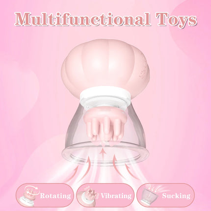 Powerful Breast Massager Vibrator Licking Tongue Clitoris Sucking Vibrator Masturbation Tools for Women Vibration Sex Toys