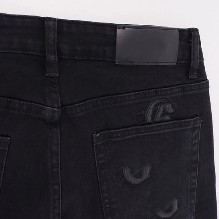 Y2k Baggy Denim Embroidered Jeans Hiphop Rock Revivals Jeans Street Style Sand Wash Distressed Streetwear Clothing Jeans for Men