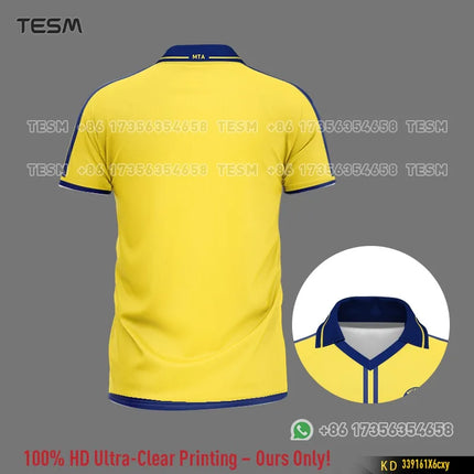 Men Sports POLO Shirt Summer Casual Short Sleeve Lapel Printed T-shirt Striped Retro Fashion Top Outdoor Team Breathable POLO