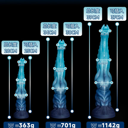 Huge Long Anal Plug/Dildo Monster Alien Large Butt Plug Silicone Suction Cup Anal Dilator G-Spot Sex Toys For Women Men Ass Toys