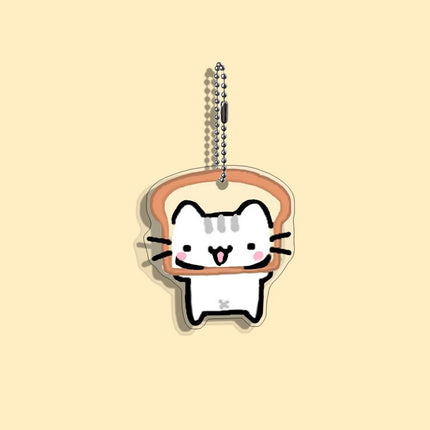 Funny Cat Character Keychain Student Gift Bag Women's Bag Cute Things Gift For Best Friends Wholesale Gifts Kitty