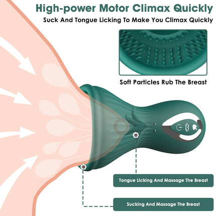 Tongue Sucking Licking Vibrator for Women Clitoris Vacuum Sucker Stimulator Oral Vagina Nipples Vibrating Female Adult Sex Toys