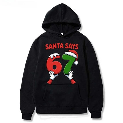Bruh 67 Six Seven Funny Brainrot Meme Children's Hoodie Boys Girl Hooded Pullover Hiphop Streetwear Soft Casual Warm Sweatshirt