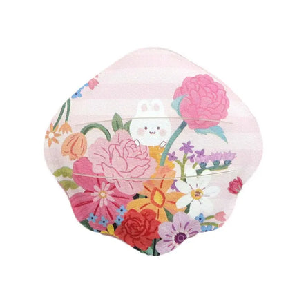 1 cute rabbit shell marshmallow air cushion powder puff thick rubycell shell shape makeup powder puff dry and wet dual-use