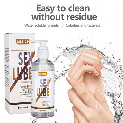 Anal Lubricant Water-based Lubrication Semen Lube For Sex Session 200ML Love Gel  for Women Men Lubricants Grease Sex Toy Oil 18