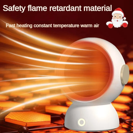 JKUOO 1200W Mini Electric Heater Wall Mounted Hot Air Blower With Remote Control Houshold Heating Fan For Bedroom Bathroom