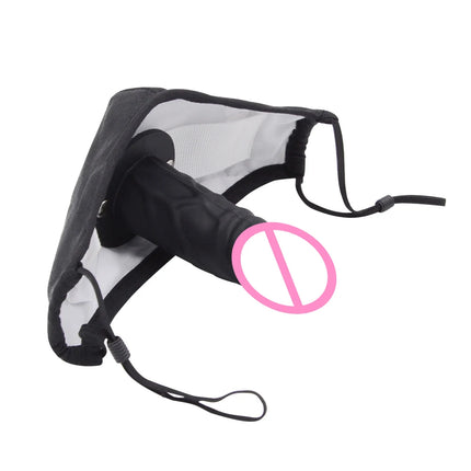 Sex Toys for Women Couples Face Mask with Detachable Dildo Silicone Mouth Plug Penis Deep Throat Adjustable BDSM Adult Supplies