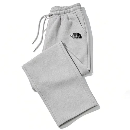 Autumn and Winter Jogging Sports Plus Velvet Wide Leg Pants Are the Ideal Choice for Men's and Women's Casual Pants.