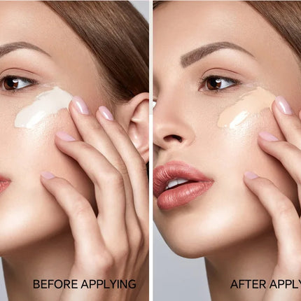 Long-lasting Matte Color-changing Foundation Liquid, Non-tarnishing, 4-in-1 Lightweight and Moisturizing Foundation Cream