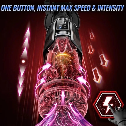 Electric Male Stroker Cup Automatic Vibrating Tight Suction Soft Realistic Texture Pocket Device Rechargeable Adult Use for Men