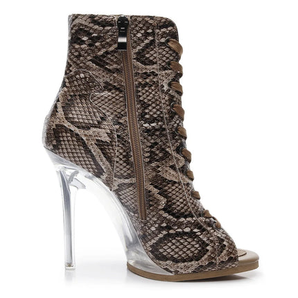 2023 New Fashion Women Heels  Lace-up Boot Stilettos Jazz Dance Lady Shoes For Latin Dancing Outdoor Sexy Stilettos Plus Size