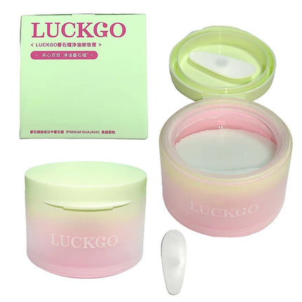 Guava Cleansing Balm,Refreshing Non-Irritating to Eyes, Potato Mud Texture,  Face Skin Care,Deep Cleanse Face Makeup Remover