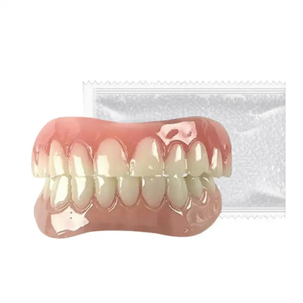 New Denture Silicone Kit Silicone Liners Soft Denture Kit Soft Kit Teeth Upper And Lower Set Easy Use