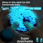 Exploding beads luminous gem blue⭐Air pump⭐High-style cable ties