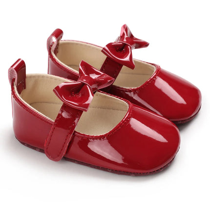 Spring and Autumn Fashion Baby Shoes Bow Soft Bottom Anti slip Sneaker Baby Versatile Princess Shoes