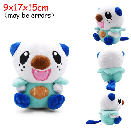 Tepig Snivy Oshawott Pokemon Stuffed Doll Anime Pocket Monsters Unova Region First Partner Plush Peluche Toy Funny Present Gift