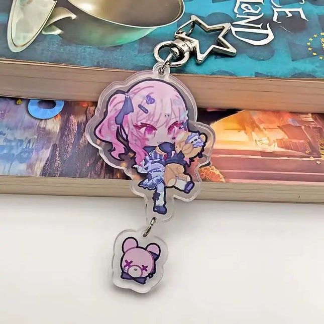 Project Sekai Colorful Stage Nightcord at 25:00 Acrylic Key Chain Keyring Strap Figure Hanging Accessories Keychain