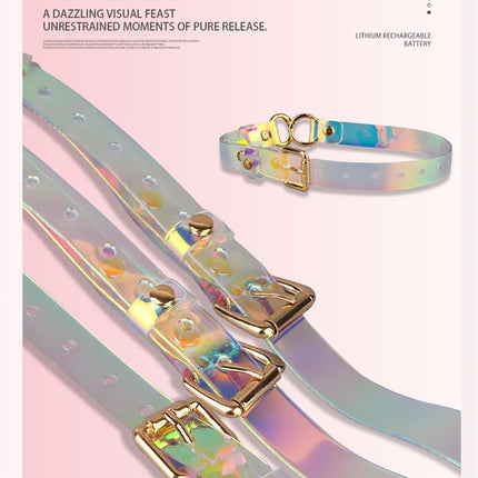 LEZEE Silicone Mouth Gag Breathable Open Oral Gags Women Roleplay Restraint Belt BDSM Ball Gag Adults Game Sex Toys For Women