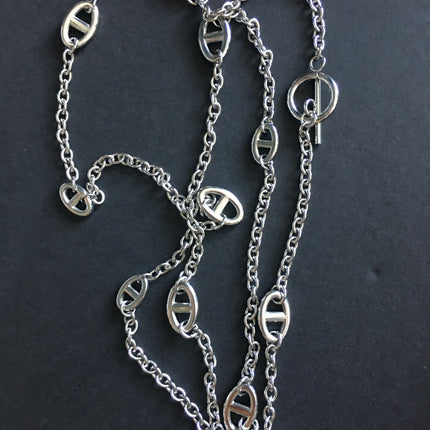 Hot sale 80, 150cm stainless steel couple necklace, multi-functional, fashionable, multi-layer bracelet, same style for men and women