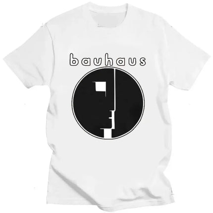 Men T Shirt Bauhaus Post Punk Goth Rock Crew Neck Graphic Print T Shirt Fashion Casual Short Sleeve T Shirt Women