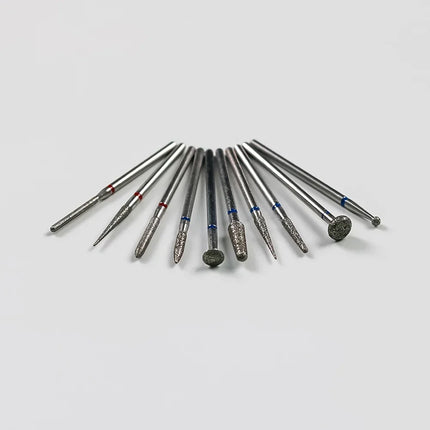 35Pcs/Set Dental Lab Polishing HP Kit Ceramic Porcelain Grinding Dentist Tool Diamond Burs Brush Material