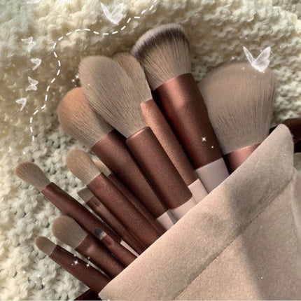 Soft Fluffy Makeup Brushes Set for Cosmetics Foundation Blush Powder Eyeshadow Kabuki Blending Makeup Brush Beauty Tool