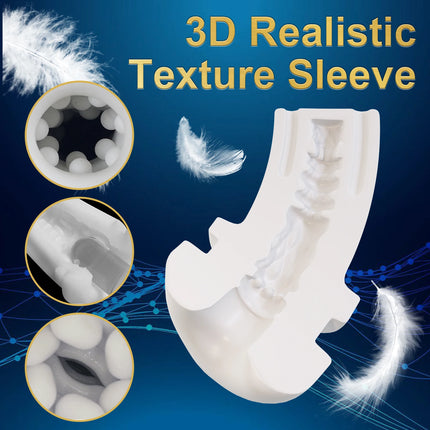 Automatic Male Masturbator Cup 10 Speed 5 Vacuum Sucking Vagina Blowjob Penis Train Massager Sex Machine Adult Sex Toys For Men