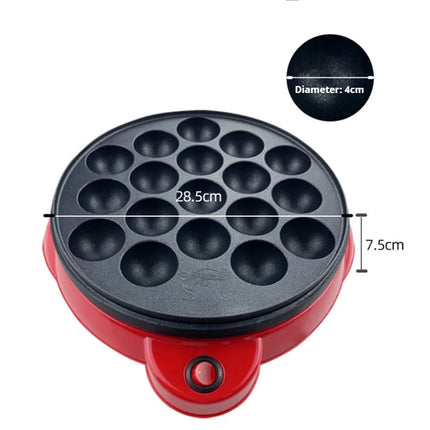 220V EU/AU/UK Chibi Maruko Baking Machine Household Electric Takoyaki Maker Octopus Balls Grill Pan Professional Cooking Tools