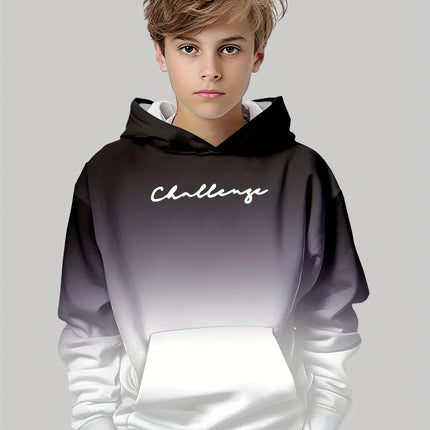 Kids Clothes Boys Hoodies Long Sleeve 3D Letter Print Children Spring Fall Clothes Casual Fashion Outdoor Child Girl Clothes Top