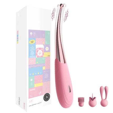 Powerful G Spot Vibrator for Women With High Frequency Vibrating Pleasure Lick Clitoris Stimulator Massage Sex Toy for Adult 18+