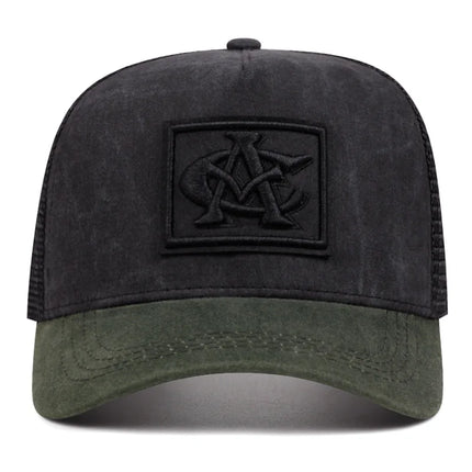 1pc Unisex CA Letter Embroidery Net Baseball Hats Spring and Summer Outdoor Adjustable Casual Duck Flat Caps Sunscreen Hat