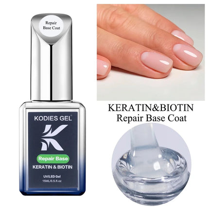 KODIES GEL Diamond Top Coat No Wipe Super Shiny 15ml HEMA /TPO Free Gel Nail Polish Crystal Shine Gel Finish All for Manicure