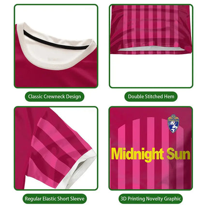 Singer Zara-Larsson Midnight Sun Album Jersey Women's Men's 2026 New Streetwear O-neck Tee Unisex Football T-shirts Fan Gifts