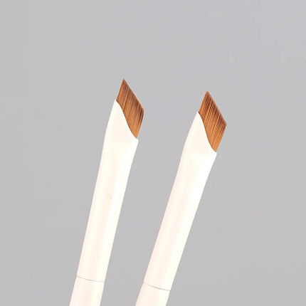 Upgrade Blade Eyeliner Brush Ultra Thin Fine Angle Flat Eyebrow Brush Under The Eye Makeup Brushes Precise Detail Brush white