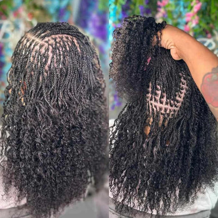 QVR Kinky Twist Style Afro kinky Bulk Braiding Human Hair for Braiding & Mini Twists & dreadlocks natural wick human braids